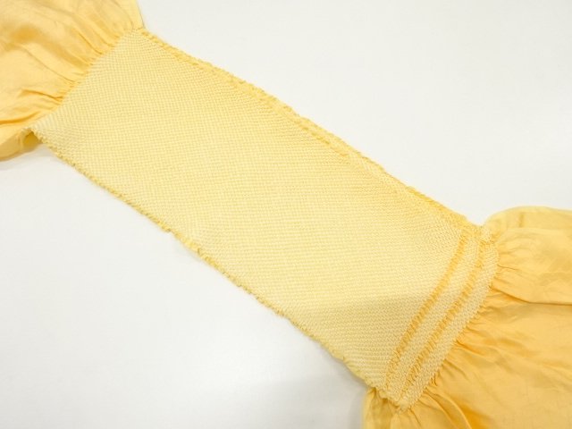 JAPANESE KIMONO / OBIAGE / SILK / SHIBORI